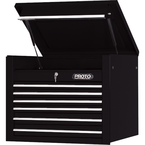 Proto® 450HS 34" Top Chest - 6 Drawer, Black - Best Tool & Supply