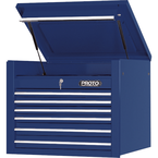 Proto® 450HS 34" Top Chest - 6 Drawer, Blue - Best Tool & Supply