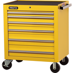 Proto® 450HS 34" Roller Cabinet - 6 Drawer, Yellow - Best Tool & Supply