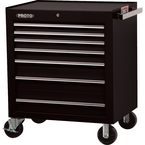 Proto® 450HS 34" Roller Cabinet - 7 Drawer, Black - Best Tool & Supply