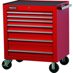 Proto® 450HS 34" Roller Cabinet - 7 Drawer, Red - Best Tool & Supply