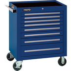 Proto® 450HS 34" Roller Cabinet - 8 Drawer, Blue - Best Tool & Supply