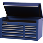 Proto® 450HS 50" Top Chest - 10 Drawer, Blue - Best Tool & Supply
