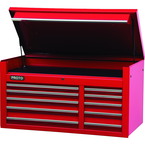 Proto® 450HS 50" Top Chest - 10 Drawer, Red - Best Tool & Supply