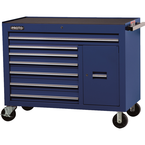 Proto® 450HS 50" Workstation - 7 Drawer & 1 Shelf, Blue - Best Tool & Supply