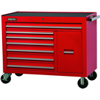 Proto® 450HS 50" Workstation - 7 Drawer & 1 Shelf, Red - Best Tool & Supply