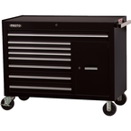 Proto® 450HS 50" Workstation - 8 Drawer & 2 Shelves, Black - Best Tool & Supply