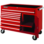 Proto® 450HS 50" Workstation - 8 Drawer & 1 Shelf, Red - Best Tool & Supply