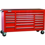 Proto® 450HS 67" Workstation - 20 Drawer, Red - Best Tool & Supply