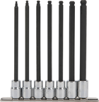 Proto® 3/8" Drive 7 Piece Ball Style Extra Long Hex Bit Set - Best Tool & Supply