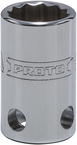 Proto® Tether-Ready 3/8" Drive Socket 12 mm - 12 Point - Best Tool & Supply