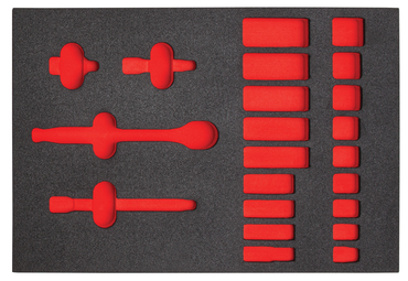 Proto® Foam Tray for Tool Set J52134 with Precision 90 Ratchet- 11x16" - Best Tool & Supply