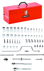 Proto® 3/8" Drive 58 Piece Socket, Combination Set - 12 Point - Best Tool & Supply