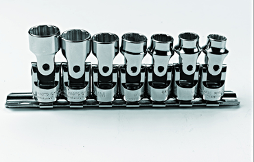 Proto® 3/8" Drive 7 Piece Metric Universal Socket Set - 12 Point - Best Tool & Supply