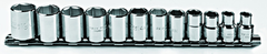 Proto® 3/8" Drive 12 Piece Metric Socket Set - 6 Point - Best Tool & Supply