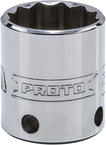 Proto® Tether-Ready 3/8" Drive Socket 21 mm - 12 Point - Best Tool & Supply