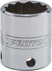 Proto® Tether-Ready 3/8" Drive Socket 22 mm - 12 Point - Best Tool & Supply