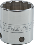 Proto® Tether-Ready 3/8" Drive Socket 24 mm - 12 Point - Best Tool & Supply