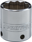 Proto® Tether-Ready 3/8" Drive Socket 25 mm - 12 Point - Best Tool & Supply