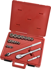 Proto® 1/2" Drive 18 Piece Socket Set - 6 Point - Best Tool & Supply