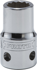 Proto® Tether-Ready 1/2" Drive Socket 12 mm - 12 Point - Best Tool & Supply