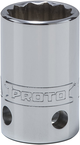 Proto® Tether-Ready 1/2" Drive Socket 17 mm - 12 Point - Best Tool & Supply