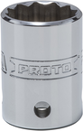 Proto® Tether-Ready 1/2" Drive Socket 21 mm - 12 Point - Best Tool & Supply