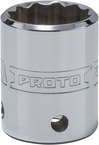 Proto® Tether-Ready 1/2" Drive Socket 23 mm - 12 Point - Best Tool & Supply