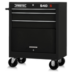Proto® 440SS 27" Roller Cabinet - 3 Drawer, Black - Best Tool & Supply