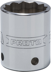 Proto® Tether-Ready 1/2" Drive Socket 27 mm - 12 Point - Best Tool & Supply