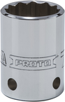 Proto® Tether-Ready 1/2" Drive Socket 7/8" - 12 Point - Best Tool & Supply
