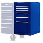 Proto® 550S Side Cabinet - 6 Drawer, Gloss Blue - Best Tool & Supply