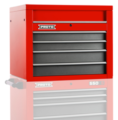 Proto® 550S 34" Top Chest - 4 Drawer, Gloss Red - Best Tool & Supply