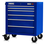 Proto® 550S 34" Roller Cabinet - 6 Drawer, Gloss Blue - Best Tool & Supply