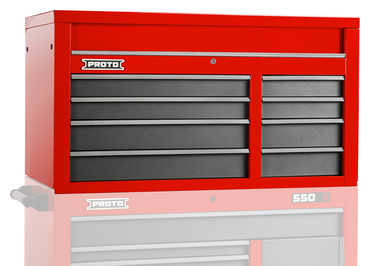 Proto® 550S 50" Top Chest - 8 Drawer, Gloss Blue - Best Tool & Supply