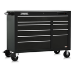 Proto® 550E 50" Front Facing Power Workstation w/ USB - 10 Drawer, Gloss Black - Best Tool & Supply