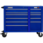 Proto® 550S 50" Workstation - 10 Drawer, Gloss Blue - Best Tool & Supply