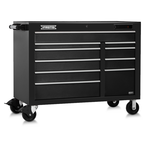 Proto® 550E 50" Front Facing Power Workstation w/ USB - 10 Drawer, Dual Black - Best Tool & Supply