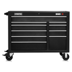 Proto® 550S 50" Workstation - 10 Drawer, Gloss Black - Best Tool & Supply