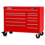 Proto® 550S 50" Workstation - 12 Drawer, Gloss Red - Best Tool & Supply