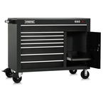 Proto® 550S 50" Workstation - 8 Drawer & 1 Shelf, Gloss Black - Best Tool & Supply