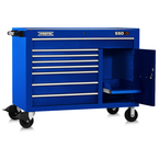 Proto® 550S 50" Workstation - 8 Drawer & 1 Shelf, Gloss Blue - Best Tool & Supply