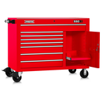 Proto® 550S 50" Workstation - 8 Drawer & 1 Shelf, Gloss Red - Best Tool & Supply