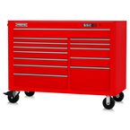 Proto® 550S 57" Workstation - 13 Drawer, Gloss Red - Best Tool & Supply
