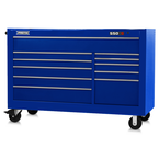 Proto® 550S 66" Workstation - 11 Drawer, Gloss Blue - Best Tool & Supply