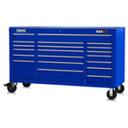 Proto® 550S 67" Workstation - 20 Drawer, Gloss Blue - Best Tool & Supply