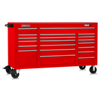 Proto® 550S 67" Workstation - 20 Drawer, Gloss Red - Best Tool & Supply