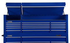 Proto® 550S 88" Top Chest - 15 Drawer, Gloss Blue - Best Tool & Supply