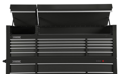 Proto® 550S 88" Top Chest - 15 Drawer, Dual Black - Best Tool & Supply