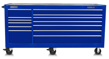 Proto® 550S 88" Workstation - 13 Drawer, Gloss Blue - Best Tool & Supply